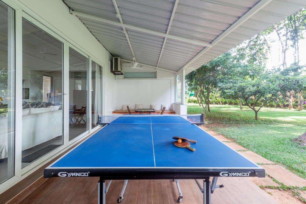 Hamptons Charm By Stayvista Luxury 5Br With Pool, Lawn & Table Tennis Alībāg Exteriér fotografie